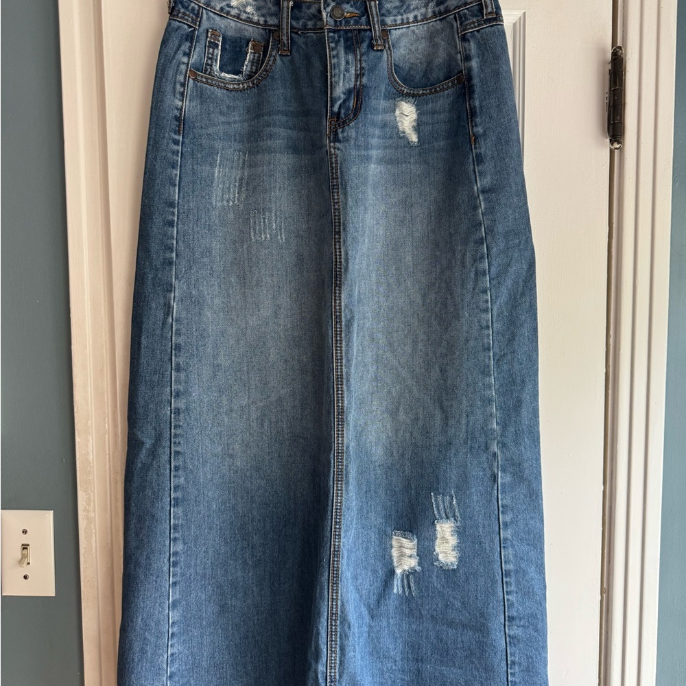 Stetson Blue Denim Skirt